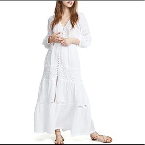 TEMPTATION POSITANO | Lecce Button Front Maxi Dress | Size Small